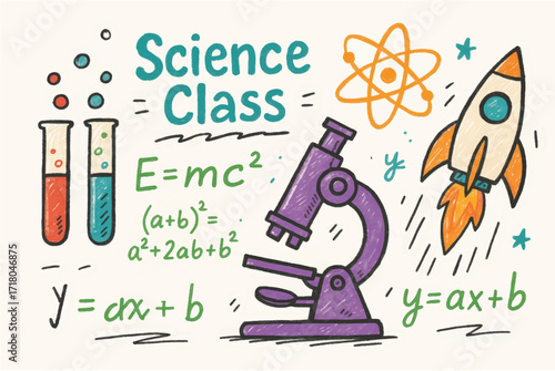 science icon doodle