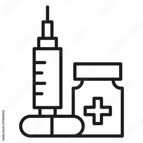 injection vector icon