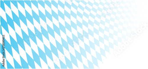 avarian Oktoberfest seamless pattern with blue and white rhombus Flag of Bavaria Oktoberfest blue checkered background