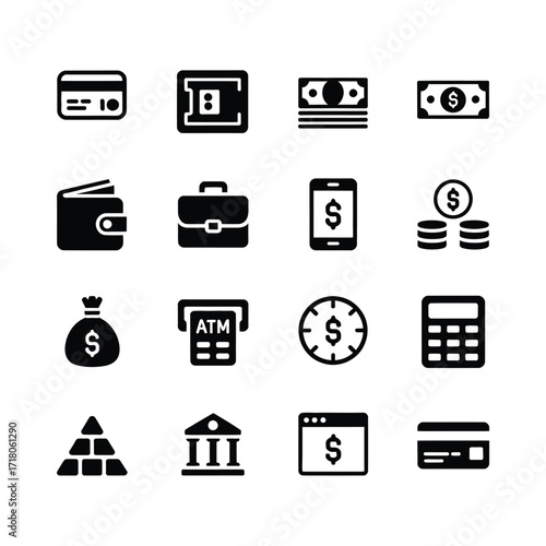 Financial icon set5