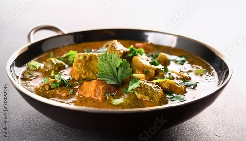 A Bowl Of Kashmiri Rogan Josh With Curry