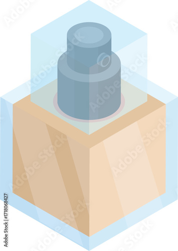 vector illustration of makeup product