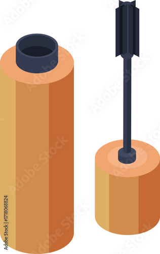 vector illustration of makeup product