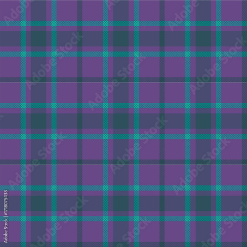 Classic Tartan colored cage. Plaid seamless pattern. Abstract texture. Fashion checkered background. Vector graphics printing on fabric, shirt, textile, curtain and tablecloth