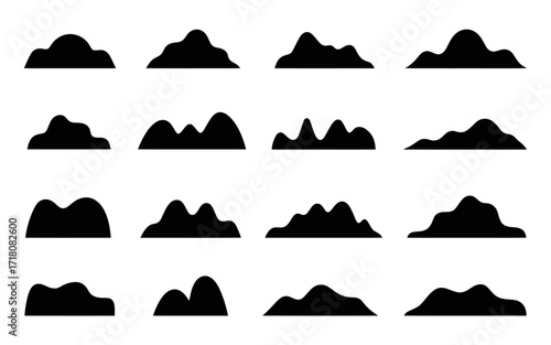 set of mountains
