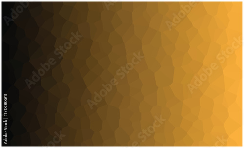 Dark to bright orange gradient geometric crystal pattern background abstract texture