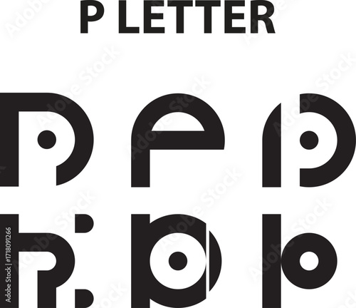 p letter logo 