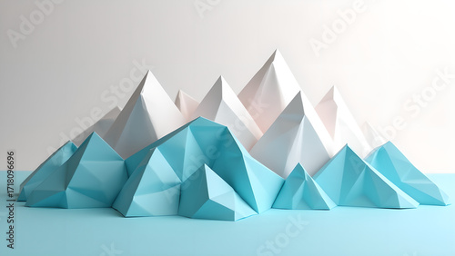 Mountain Landscape Origami