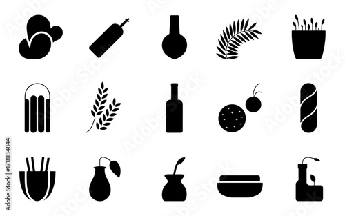 set of kitchen tools