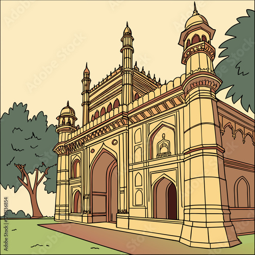 Majestic Charminar monument Hyderabad India architectural marvel tourism destination majestic