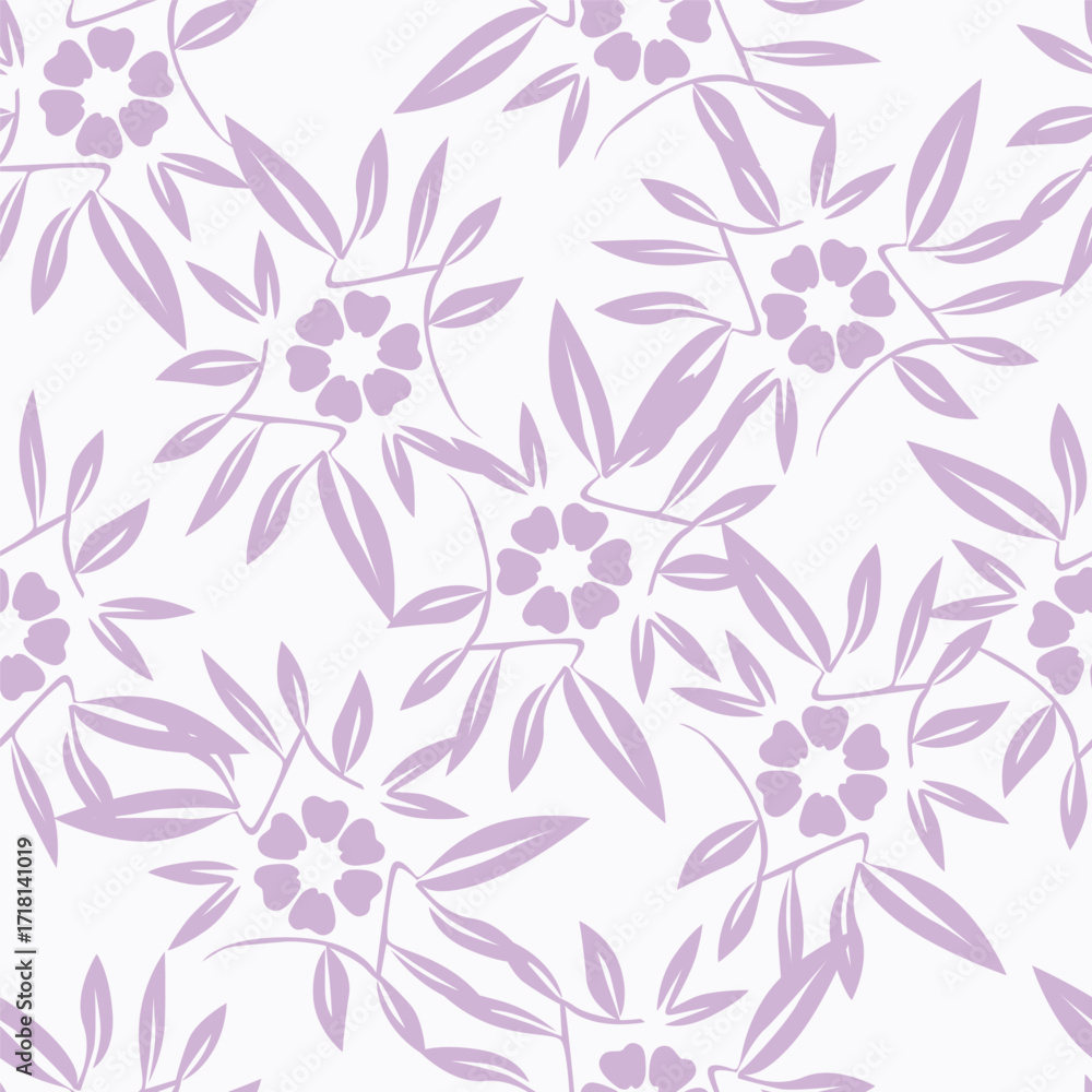 Fototapeta premium seamless floral pattern