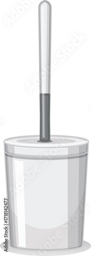 vector illustration of toilet cleaner
