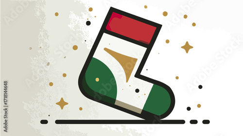 Christmas stocking design