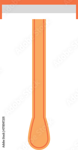 vector illustration of razor blade
