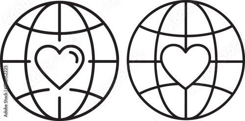 Two simple silhouette pots filled with lemons