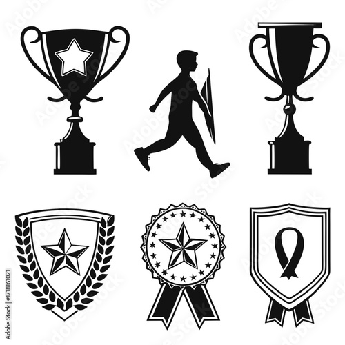 Sports Awards and Athlete Set trophy winner