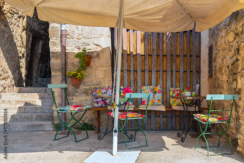 Comfy Cafe in Besalú, Spain