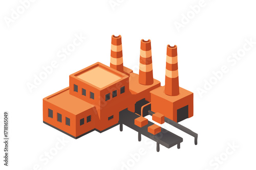 factory with assembly line