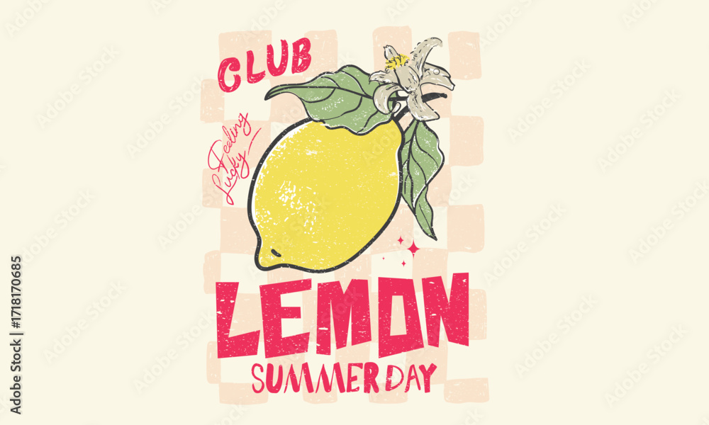 Fotografie Summer food poster design