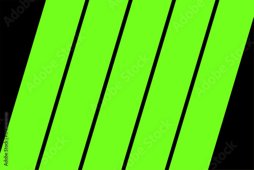 Dynamic Lime Green and Black Diagonal Stripes Background - Modern Geometric Design