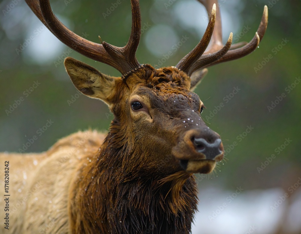 Fototapeta premium Hirsch