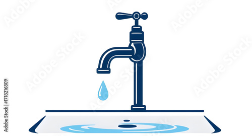 cartoon water pipe icon, cartoon plumbing illustration, cartoon faucet with droplet, save water cartoon, water conservation icon, cartoon water supply, faucet icon with water drop, cartoon tap outline
