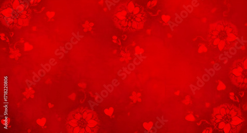 red grunge background