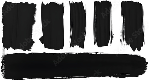 black brush stroke set, ink brush strokes, paint brush set, grunge texture, brush stroke collection, abstract ink lines, artistic strokes, hand drawn brushes, paint streaks, dry brush texture, black p