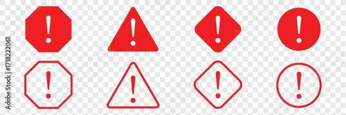 Alert icon set in editable stroke and flat vector illustrations. Road safety signages icon clipart set. Warning sign safety first clip art collection. Hot surface do not touch danger sign icon set