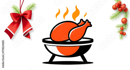 chicken clipart, Chicken roast vector, Grilled chicken plate, Chicken flame design, Chicken grill logo, Roasted chicken symbol, Chicken tasty icon, Barbecue food vector, Chicken grilled clipart, Chick