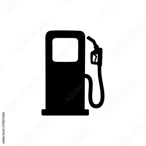 Gas Station Icon Fuel Pump Symbol