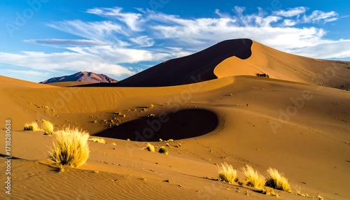 Fototapeta Naklejka Na Ścianę i Meble -  Desert dunes at sunrise (1)