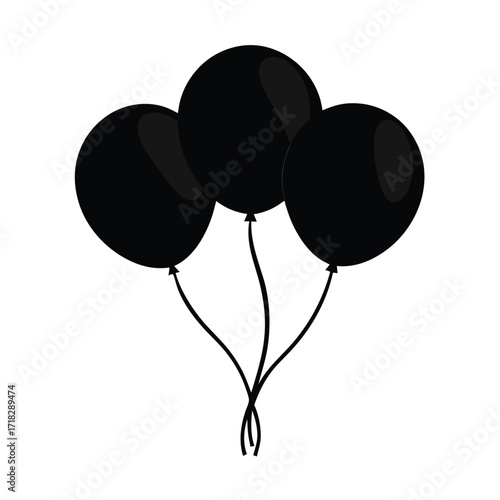 Minimalist Vector Illustration with Basic Shapes and Primary Colors on White Background