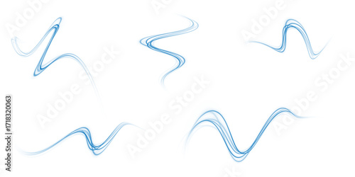 cool airflow effect with light blue waves and dynamic motion, representing fresh wind, filtration, and purification. Perfect for air conditioners, ventilation, speed, and futuristic design concepts.