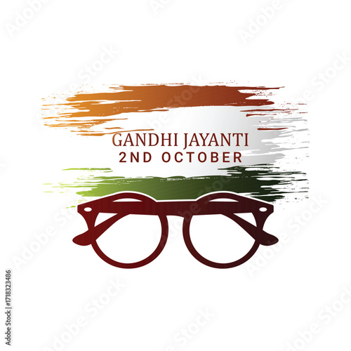 Gandhi jayanti celebration background