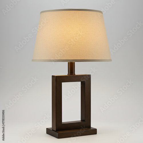 table lamp isolated on white background