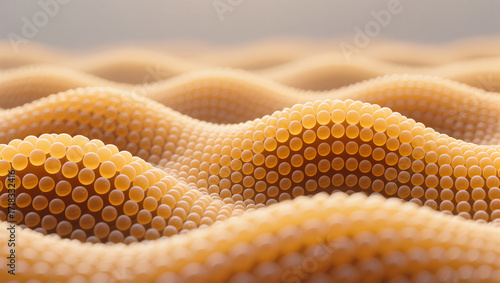 Stunning close-up of textured patterns resembling soft waves of sand