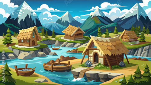 Prehistoric Pile Dwellings around the Alps, Switzerland and neighboring countries, reveal submerged wooden homes from early farming communities, offering unique archaeological insights into Neolithic 