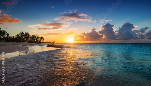 Sunset At Montego Bay Jamaica
