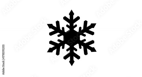 Simple snowflake design