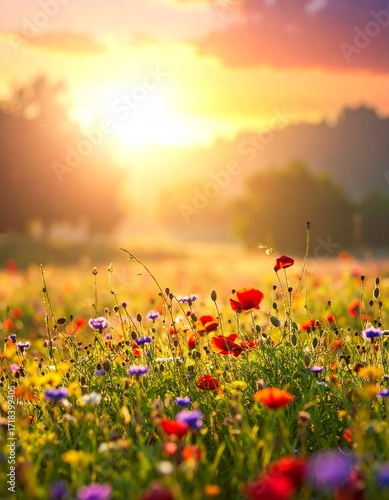 Sommerliche Blumenwiese