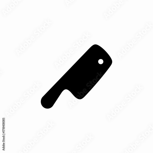 chief cook knife icon sign vector