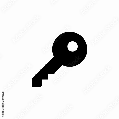 key lock safety icon sign vector
