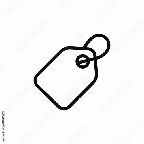 price tag icon sign vector