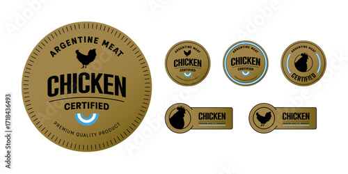 Chicker Meat Quality Premium Sticker.eps