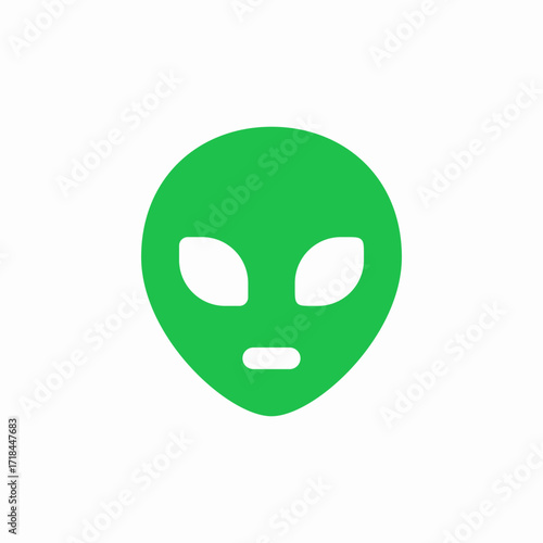 alien comer ufo icon sign vector