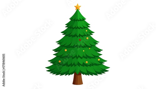 Simple Christmas tree graphic