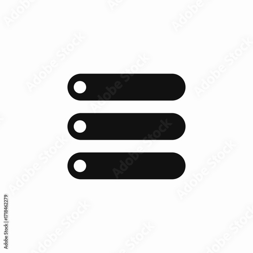server data icon sign vector
