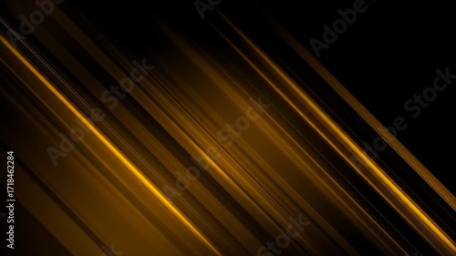 Abstract Background With Angled Golden Light Streaks On Dark Gradient Surface Glowing Lines And Geometric Design With Modern Elegant Feel And Simple Style