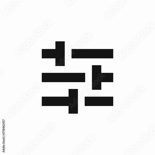 tune mixer icon sign vector